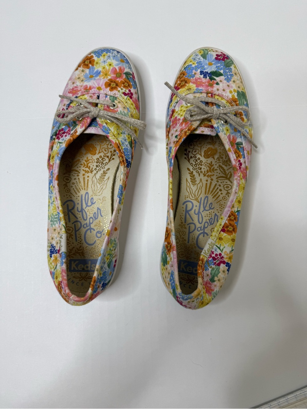 Keds Rifle Paper Co. Floral Canvas Sneakers
